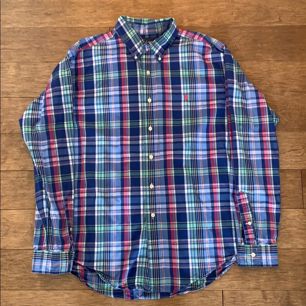 Men’s Long Sleeve Button Up